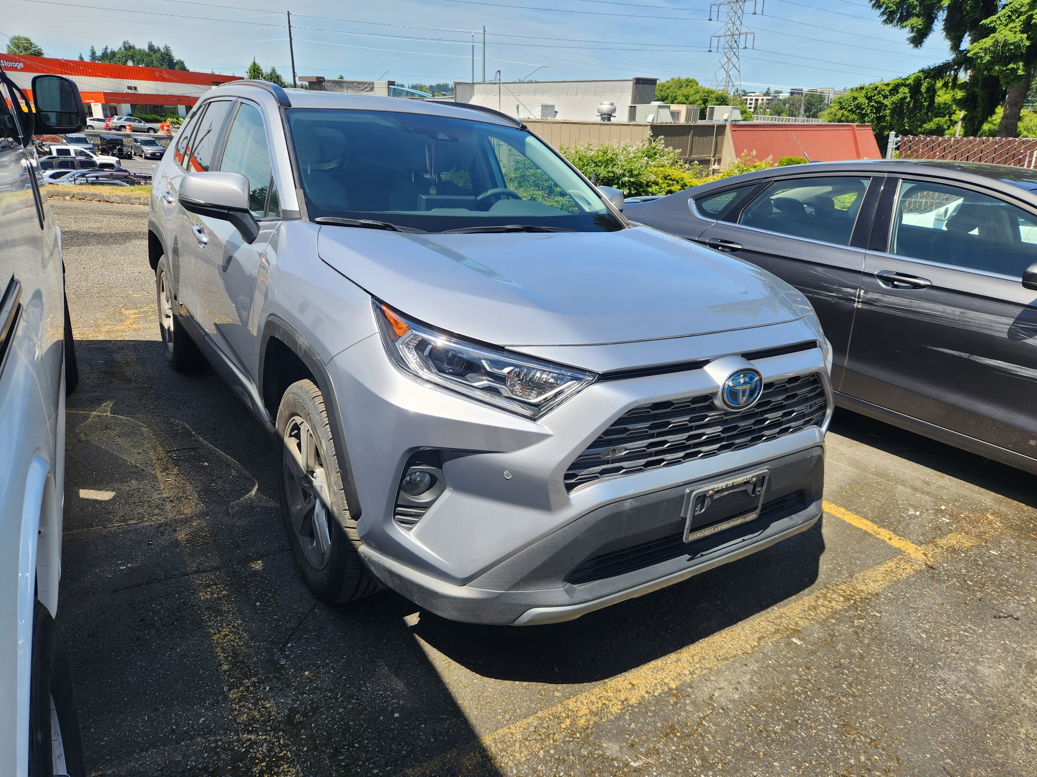 After repair - Toyota RAV4 restored